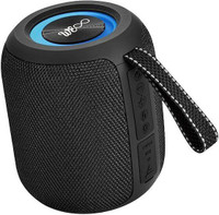 Walta Elite Drum 10W Bluetooth Wireless Speaker 5.3V, IPX4, Upto 6H PlayTime 10 W Bluetooth Speaker(Black, Red, Stereo Channel)