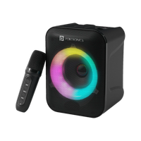 Portronics Apollo One 20W Bluetooth Portable Speaker With Wireless Karaoke Mic 20 W Bluetooth Speaker(Black, Stereo Channel)