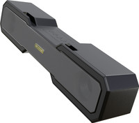 MAK POWER SP-310 Outstanding Sound, Rich Bass, Multiple Connectivity, 6-Hour Playtime 10 W Bluetooth Soundbar(Grey, Stereo Channel)