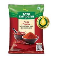 Tata Sampann Chilli Powder with Natural Oils, Lal Mirchi Powder,(100 g)
