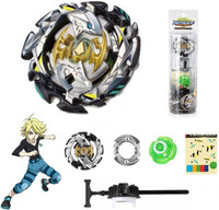 CrazyBuy Beyblade Beast Gyro Battle Top B-106 Emperor Forneus limited edition Booster Balance Stater Beyblade Set With Launcher(Black, Grey)
