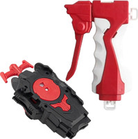 BLADEKING BEYS single grip with power trigger (lever) for burst' launchers +1 way string (Left)(Multicolor)