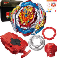 BLADEKING BEYS B201 Zest Achiless ilegall quattroo' + 1 way String Launcher + Toy Storage Box(Multicolor)