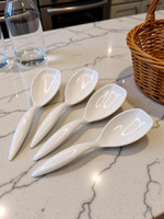 Creative Hub Serving Spoon/Melamine Serving Spoon Set Of 4,Cutlery Set,Spoon Set Melamine Serving Spoon Set(Pack of 4)