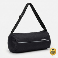 SLOVIC Comfortable & Stylish Gym Bag | Sports Bag For Men & Women |Multi-Functional(Black, Kit Bag)