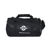 NIVIA Beast-4 with Shoe Compartment, Suitable For Sports, Travel, Workout, 23L(Black, Kit Bag)