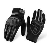 BAD OWL RYDON Full Finger Motorcycle Gloves Riding Gloves(Black)