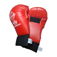 Dhaani Approved karate india organization Boxing Gloves(Red)
