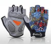 JERN Breathable Anti-slip Cycling Gloves Gel Padding Bike Gloves Cycling Gloves(Multicolor)