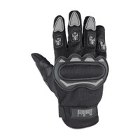 Steelbird Bike Riding Gloves with Touch Screen Sensitivity at Thumb and Index Finger Riding Gloves(Black Grey)