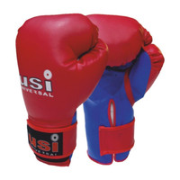 usi Boxing Gloves , Bouncer Boxing Gloves, Boxing Gloves For Men, 16oz Boxing Gloves(Red)