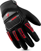 Steelbird Adventure A-2 Full Finger Bike Riding Gloves with Touch Screen Sensitivity Riding Gloves(Red)