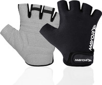 MAYOR Shield , Workout , Super Hand Grip For Men & Women Gym & Fitness Gloves(Grey, Black)
