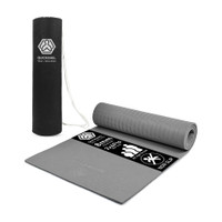 Quick Shel EVA + TPE Anti Slip Home Gym Exercise Workout Fitness for Men Women with Bag Grey 6 mm Yoga Mat