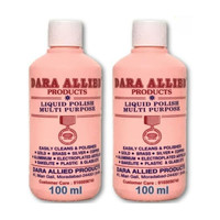 Dara Allied Products Dara Allied Liquid Polish Pack of 2x100ml Stain Remover(200 ml)