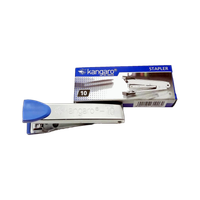 Kangaro Manual No. 10 Round Edged Stapler(Set of 1, Green)