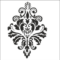 Corazon Reusable Wall Painting Stencil Flower(16 x 24 inches) 40238 Floral Stencil(Pack of 1, Printed)