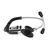 ELKO ALPHA-TONE Aluminium Head stethoscope Acoustic Stethoscope(Black)