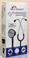 Dr. Morepen Professionals Deluxe Stethoscope Stethoscope(Black)