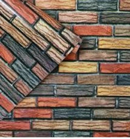 RedBloom 250 cm Decorative 45x250cm Sticker – Perfect for Walls & Furniture Self Adhesive Sticker(Pack of 1)