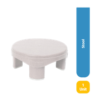 Flipkart SmartBuy Stool(White, Pre-assembled)