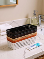 SEQUENCE Plastic Multipurpose Desk Organizer Tray Office Drawer, size 23L 8W 5H cm(Pack of 6) Storage Basket(Pack of 6)