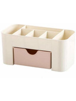 JIGSHTIAL Cosmetic & Make-up Organizers(Multicolor, Plastic)