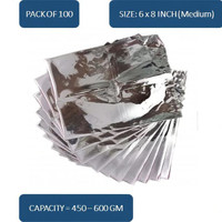 PAQEE Aluminium Storage Pouch(Pack of 100)