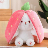 ASJS Zip Bunny  - 22 cm(pink & White)