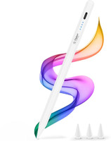 Flipkart SmartBuy iPad Pencil Active Stylus Pen,Palm Rejection,for iPad 2018-2024,Pro,& more Stylus(White)