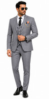 Clothify 3-Piece Coat Pant Set | Wedding Party Wear Suit | Three Piece Coat Pant Solid Men Suit