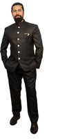 Nadali fashion wear JODHPURI BAND GALLA Solid Men Suit