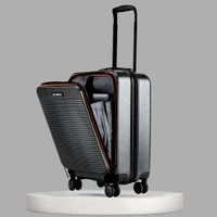 HRX Grit Laptop Cabin Suitcase 8 Wheels - 22 inch