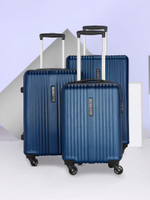 KILLER STRG- Dark Blue- Combo (28″+24″+20″) Cabin & Check-in Set 4 Wheels – 28