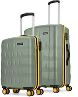 ARISTOCRAT Comet Set of 2 Trolley Bag 56, 66cm, Small+Medium Hard Luggage, 8-Wheel Suitcase Cabin & Check-in Set 8 Wheels - 26 Inch