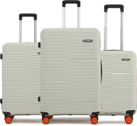HRX by Hrithik Roshan Zanzibar 3 (Small 58cm | Medium 66cm | Large 75cm) Cabin & Check-in Set 8 Wheels - 30 inch