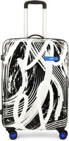 SKYBAGS Stroke 77cm Large size Hardsided Printed 8 Wheels Luggage Black Trolley Check-in Suitcase - 30 Inch
