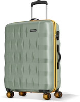ARISTOCRAT Comet Check-in Trolley Bag 66cm, Medium Hard Luggage, 8-Wheel Suitcase (Green) Check-in Suitcase 8 Wheels - 26 inch