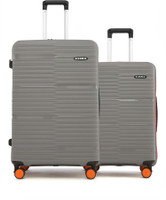 HRX by Hrithik Roshan Zanzibar 2 (Small 58cm | Medium 66cm) Cabin & Check-in Set 8 Wheels - 26 inch