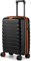 NASHER MILES Salzburg Hard-Sided Polypropylene Cabin Luggage 20inch Trolley Bag for Travel Cabin Suitcase 8 Wheels - 20 inch