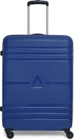 ARISTOCRAT Airstop Strolly 63 360 (Aristo)El.Blue Check-in Suitcase - 25 Inch