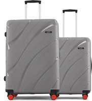 HRX by Hrithik Roshan Madrid 2 (Small 58cm | Medium 66cm) Cabin & Check-in Set 8 Wheels - 26 inch