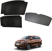 TOP VECHILE Rear Window, Side Window, Windshield Sun Shade For Maruti Suzuki Ertiga(Black)