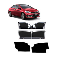 DreamRow Side Window Sun Shade For Maruti Suzuki Ciaz(Black)