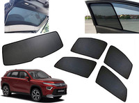 TOP VECHILE Rear Window, Side Window, Windshield Sun Shade For Toyota Hyryder(Black)