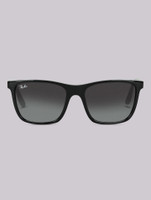 Ray-Ban Retro Square Sunglasses(For Men, Grey)