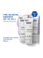 DermDoc Sunscreen - SPF 50 PA+++ Ultra Violet Purple Brightening Sunscreen with 4% Niacinamide(300 g)