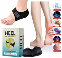 SEINON'S Royal Softsteps Heel Protector For Women Shock Absorbing Heel Support VFM Heel Support(Black)