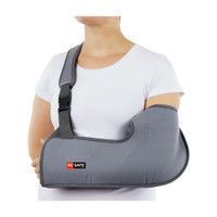 BE SAFE Forever Arm Supporter Arm Sling Pouch Belt, Arm Immobilizer Brace, XL, Grey Hand Support(Grey)