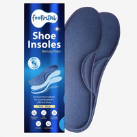 Foot Vital Memory Foam Shoe Insoles Comfortable Insoles Supports Heel & Arch (Pack of 1) Insole(Blue)